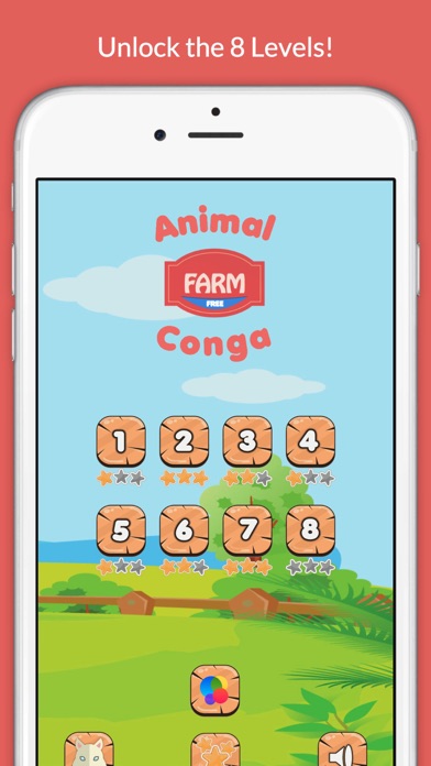 How to cancel & delete Animal Conga Free (with Ads) - Listen and repeat animal sounds in Animal Kingdom from iphone & ipad 1
