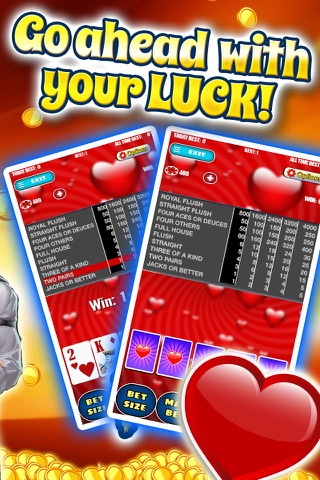 Texas Holdem Love of Poker - Straight Flush in Penthouse screenshot 2