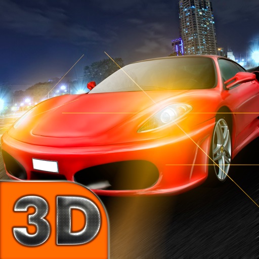 Night Street Racing 3D Icon