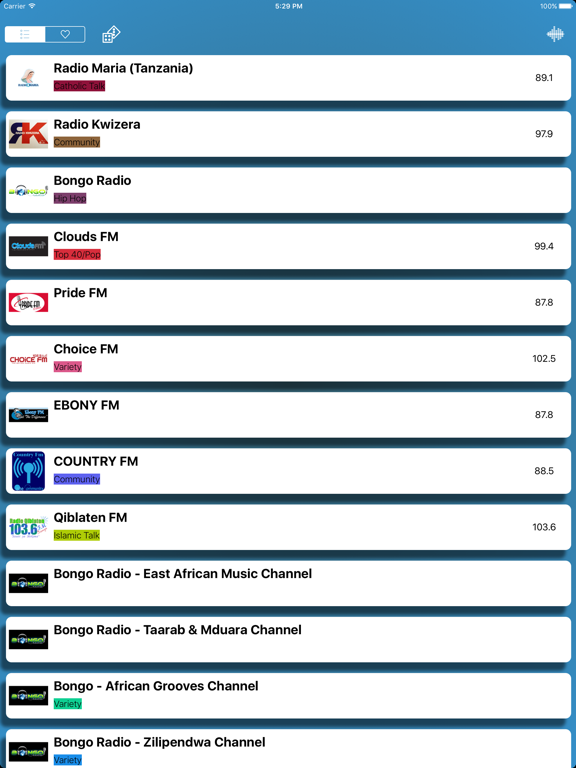 Screenshot #6 pour Tanzania Radio Live - Music, News and Sports Free Online