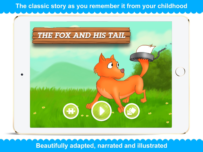 The Fox and His Tail - Narrated classic fairy tales and stories for children