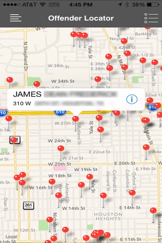 Offender Locator screenshot 2