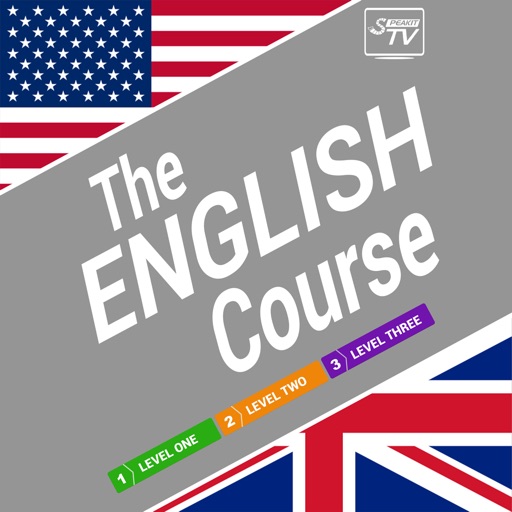 The ENGLISH Course - 3 levels: Beginners, Intermediate and Advanced (7X00XVIMdl) icon