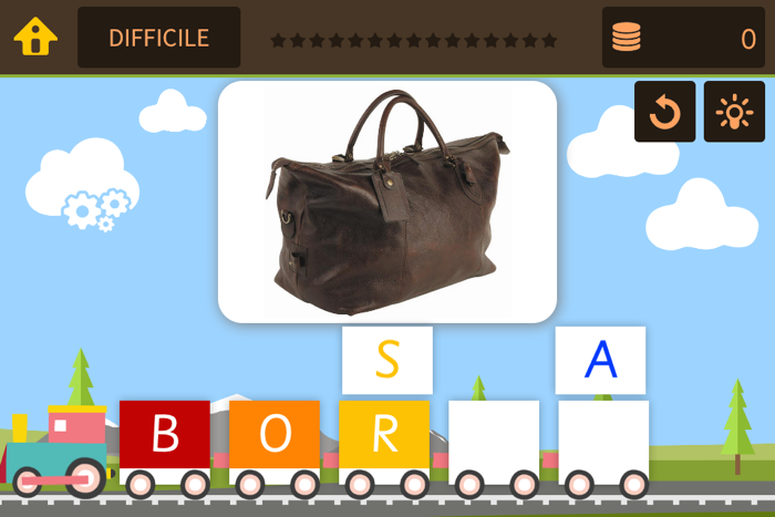 Treno di parole – Giochi di spelling bee e puzzle cerca la parola per bambini