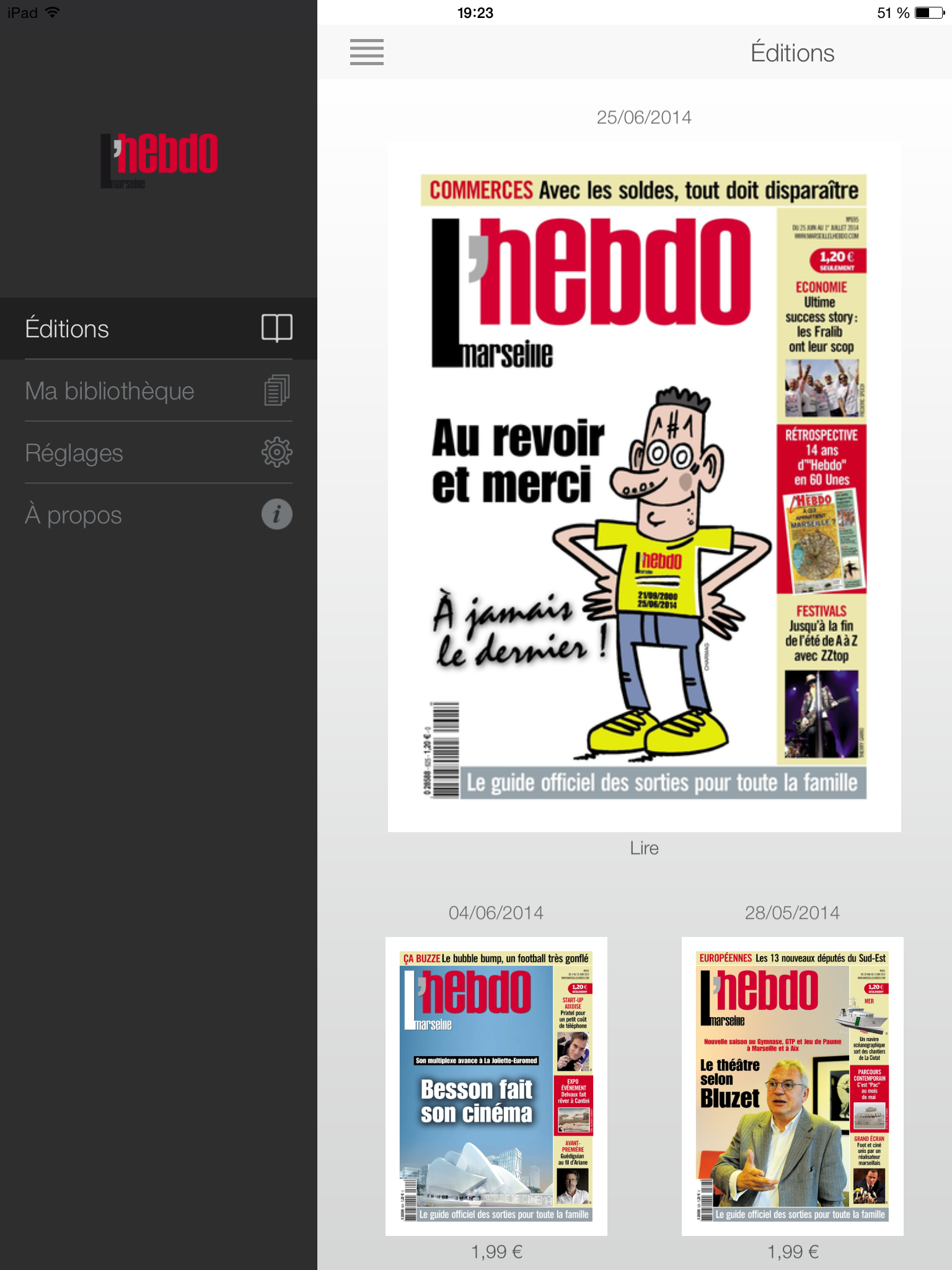 Marseille l'Hebdo screenshot 6
