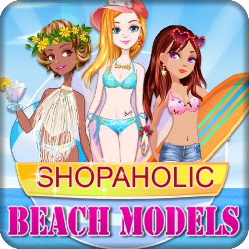 Shopaholic Beach Models Dress Up Game icon