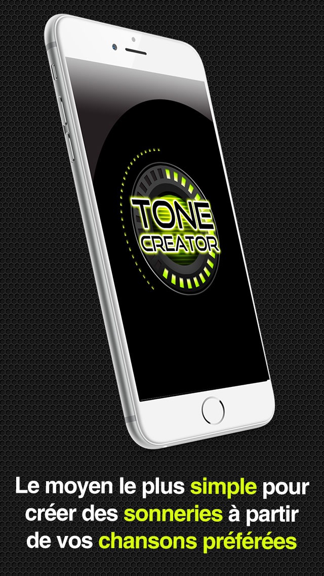 Screenshot #1 pour ToneCreator - Create ringtones, text tones and alert tones