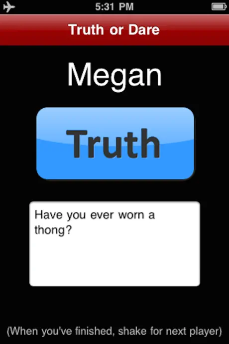 Truth or Dare - 18+