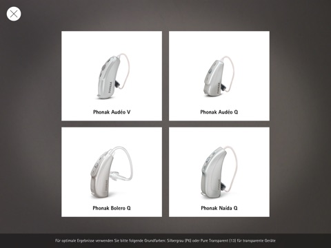 Phonak Virtual Mirror screenshot 2