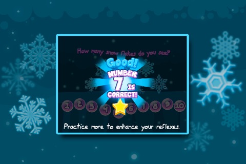 Counting Crystal Snow Flakes screenshot 3