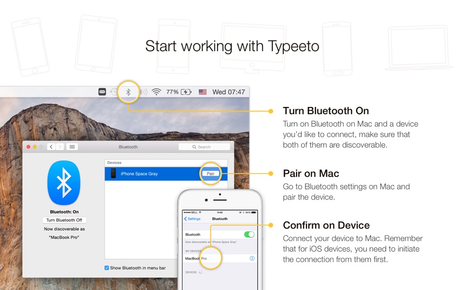 #4. Typeeto: remote BT keyboard (macOS) 由: Eltima
