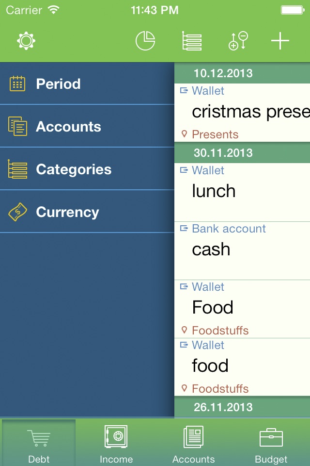 My Wallet - Family Budget screenshot 3