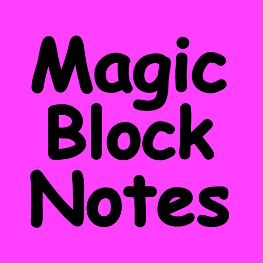 Magic Block Notes icon