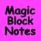 Magic Block Notes lets you use the screen of your device as a paper note, and your finger as a pen, writing a reminder or drawing a picture just with a simple touch