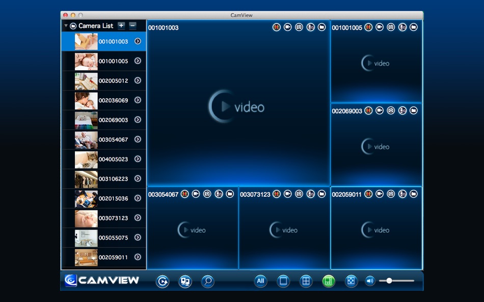 #3. CamView (macOS) Podle: Plug n play IP cameras