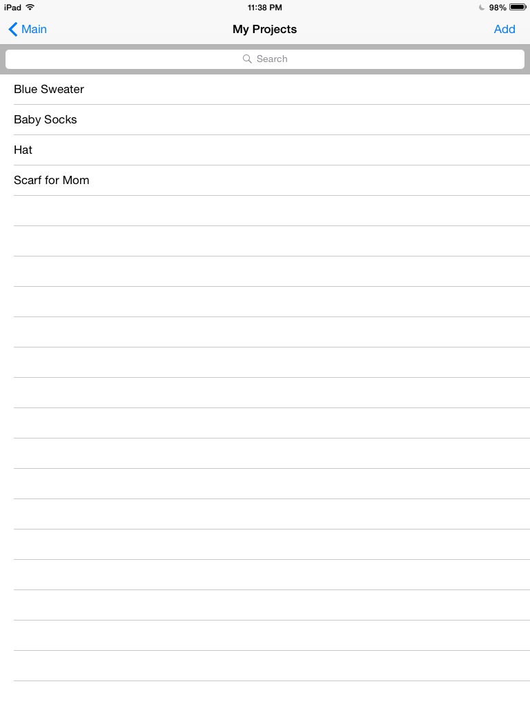 iPad screenshot