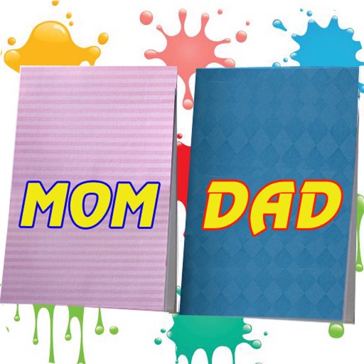 Kids Paint and Color Card - Number One Gift Idea for Mother's and Father's Day iOS App