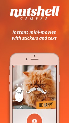 Nutshell Camera: Instant mini-movies with text and animation.のおすすめ画像1