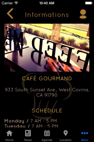 Café Gourmand screenshot 2