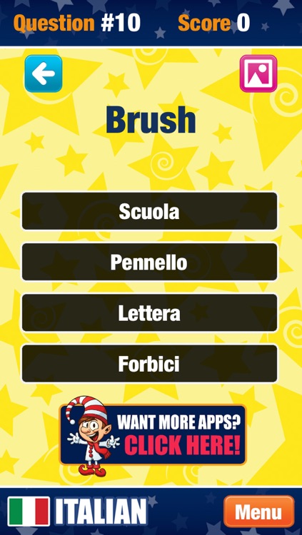 Learn Italian for Kids and Beginners - Free Lessons with Voice and Flashcards. screenshot-4