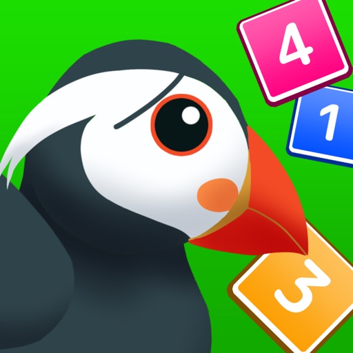 Etupirka - puffin numbers 幼児の知育リズムゲーム icon