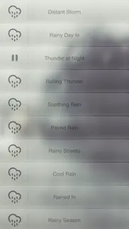 real rain relaxing sounds for concentration and focus iphone screenshot 1