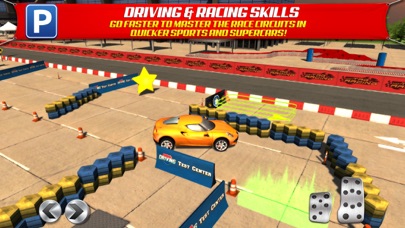 Car Driving Test Parking Simulator - Real Top Sports & Super Race Cars Park Racing Games Screenshot 4