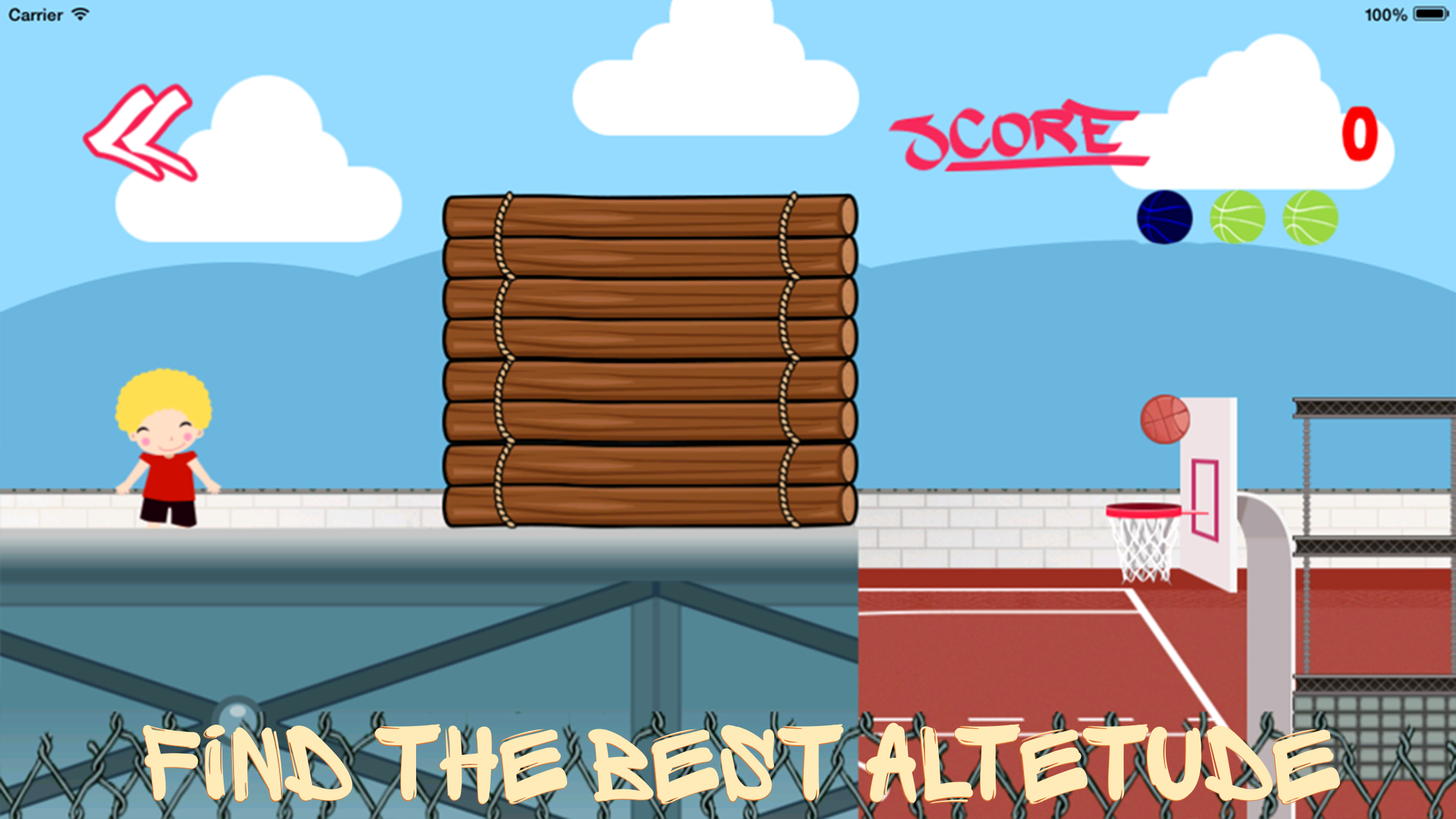 Kids Basketball - Perfect Bullseye Trickshot