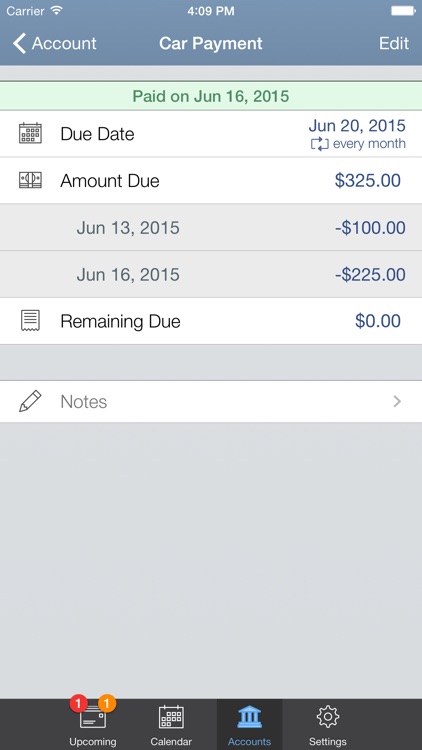 BillTracker Lite screenshot-4