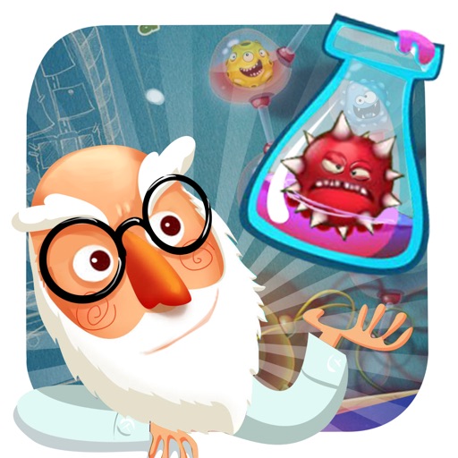 Crazy Doctor VS Weird Virus - A matching puzzle game