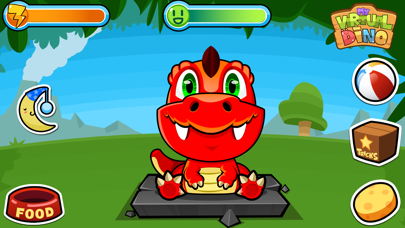 Screenshot #1 pour My Virtual Dino - Spiel der virtuellen Dinosaurier