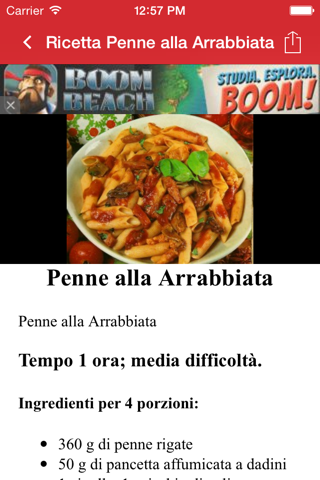 Ricette Italiane della Mamma screenshot 3