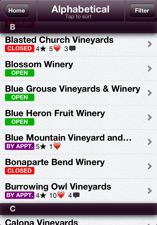 Wine Tripper - British Columbia Edition screenshot 3