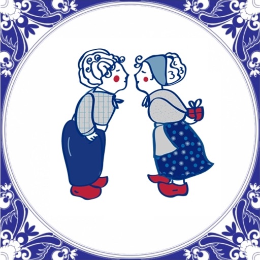 Delfts Blauw Tegeltje 4Free