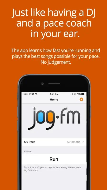 jog.fm - Running music at your pace screenshot 2 of 3