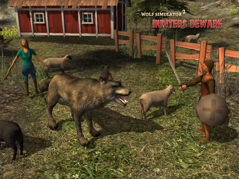 Screenshot #5 pour Wolf Simulator 2 : Hunters Beware