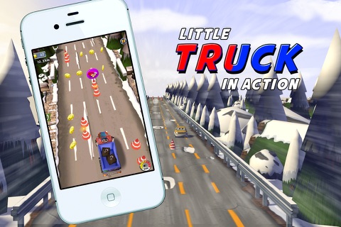 Little Truck in Action Kids: 3D Camion Driving Game with Funny Cars for Kids screenshot 2