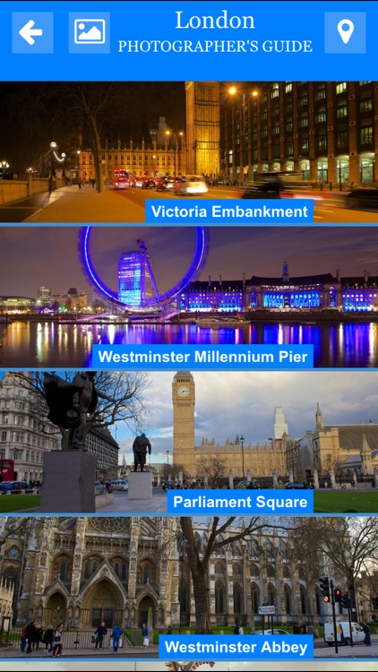 London Photographers Guide