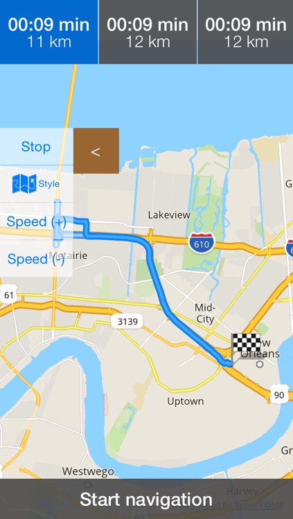 Louisiana/New Orleans Offline Map with Real Time Traffic Cameras Pro screenshot-4
