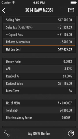 Leasematic - Auto/Car Lease & Loan Calculatorのおすすめ画像3