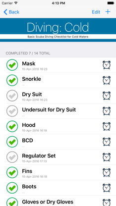 Dive Check screenshot 2