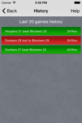 Basketball Score Tracker Lite screenshot 3