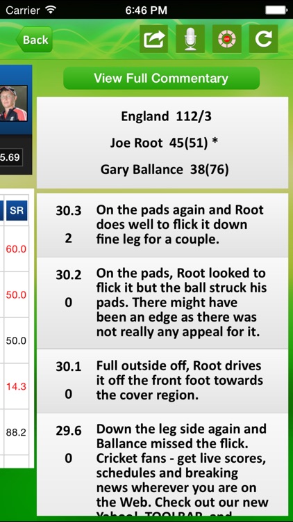 Cricket live score App screenshot-4