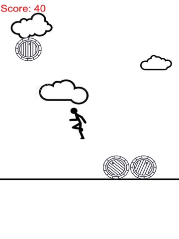 Screenshot #4 pour Stickman Sur Papier - Rain Of Barrel gratuit