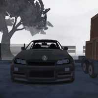 Car Truck Bus and Motorcycle with Trailer Cargo Vehicle Driving and Parking 3D