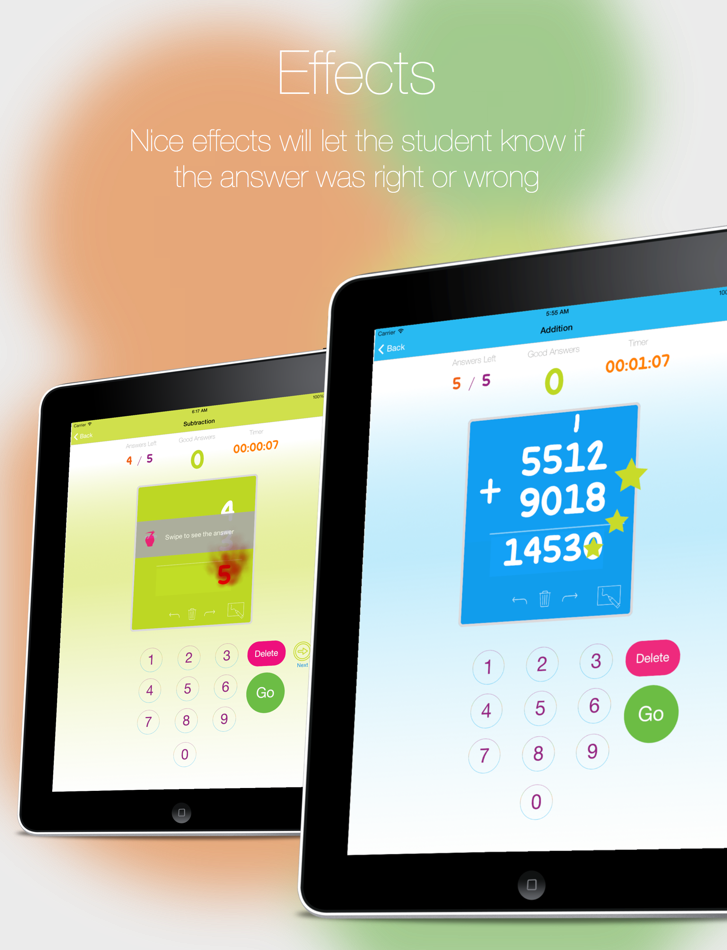 #2. Flip The Future - Math Flash Cards App, Practice Math, Addition, Subtraction, Multiplication, Division (iOS) โดย: Filemon Salas