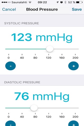 myHealthway Selfmonitoring service for chronics screenshot 3