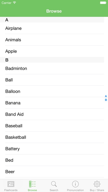 Afrikaans Flashcards with Pictures Lite screenshot-3