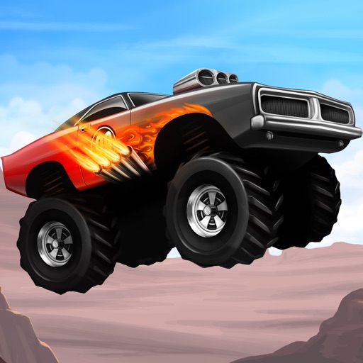 Monster Car Stunts Icon