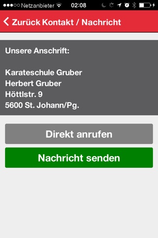 Karateschule Gruber screenshot 2